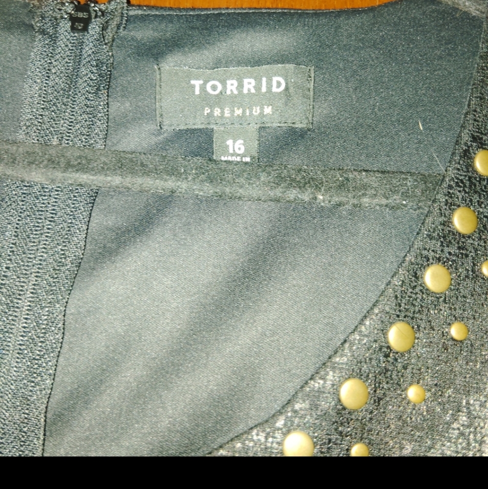 TORRID Vegan Leather Bodycon Dress - Picture 4 of 7